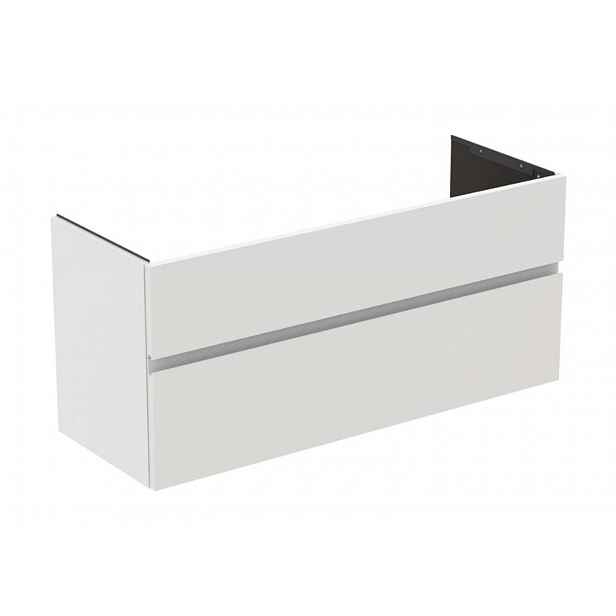 Ideal Standard Finesse - Umyvadlová skříňka, 120x44x55 cm, 2 zásuvky, matná bílá E3385Y1