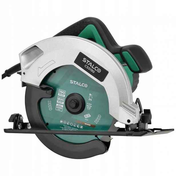 Pila ruční okružní 1500 W, CSS190, Stalco