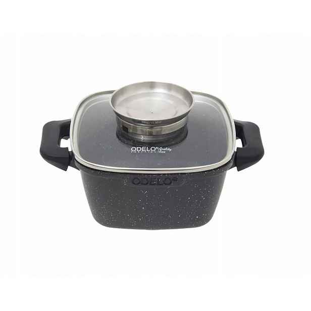 Hrnec čtvercový pekáč Serey 16 cm 1,7 l Greblon nepřilnavá indukce