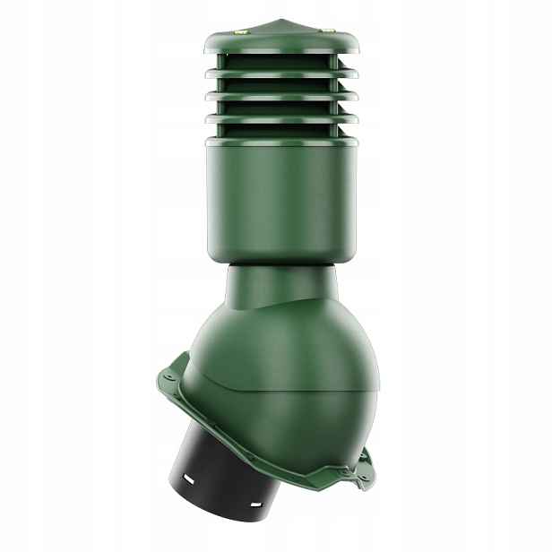 Větrací komín Smartline profil T18 fi 125 mm, zateplený, zelený