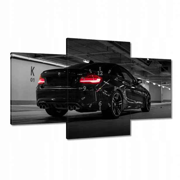Hodiny 100x60 Bmw M2 auto