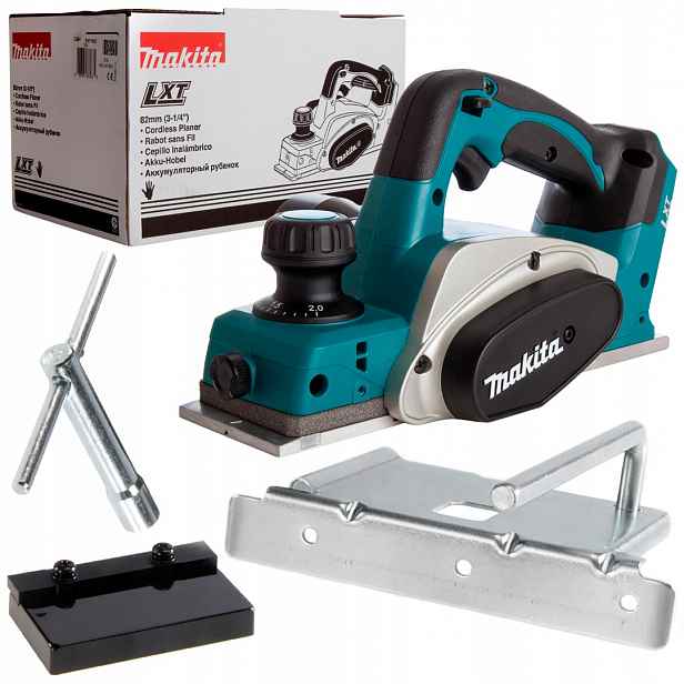 Akumulátorový hoblík 18V 82 mm 0-2 mm Makita DKP180Z