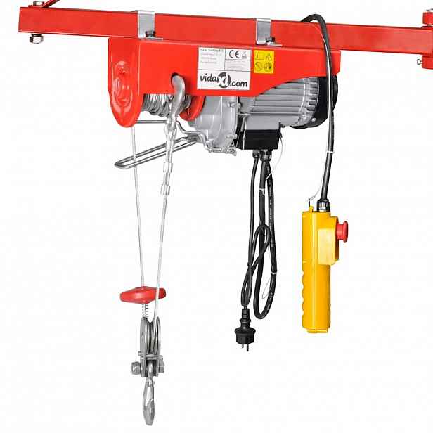 vidaXL Elektrický zvedák 1000 W 200/400 kg