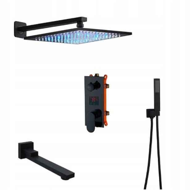 Podomítkový Set Led Displej S Otočným Vývod 25 CM
