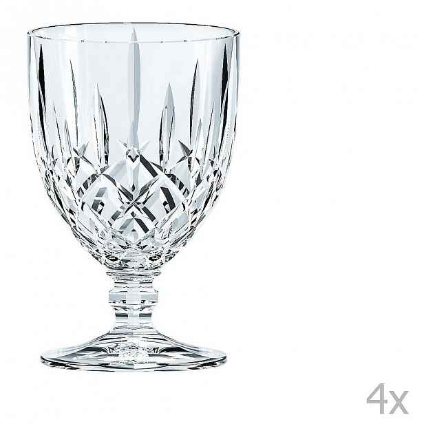 Sada 4 sklenic z křišťálového skla Nachtmann Noblesse Goblet Tall, 350 ml