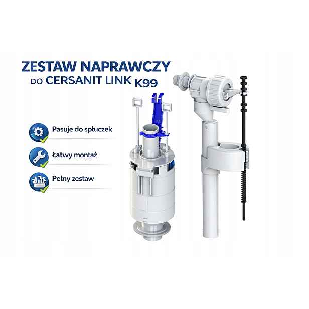Opravná Sada Pro Podomítkový Rám Cersanit Link Vector K99-0072
