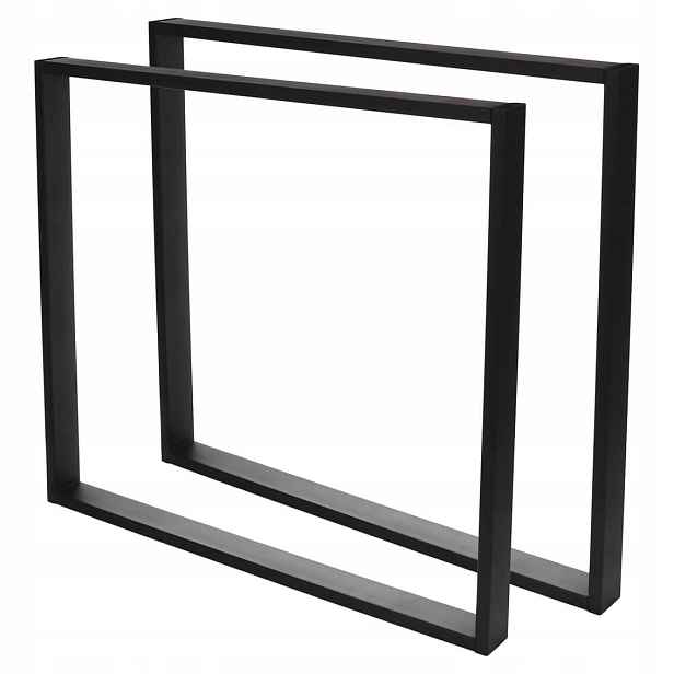 Stolové Nohy Loft Podložka Na Stůl Psací Stůl 60x72 cm Profil 6x2 cm