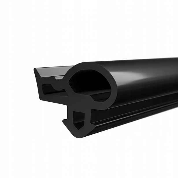 Těsnění do oken Pvc pro okenní rámy a křídla Decco Černá Epdm S-1628 80 m