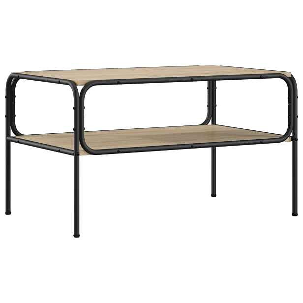 vidaXL Boční stůl Dub sonoma 100 x 50 x 46 cm Kompozitní dřevo