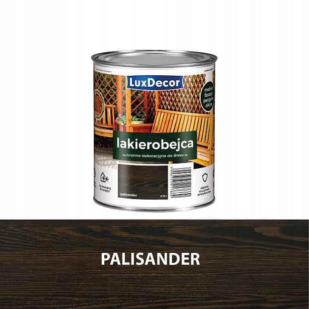 Luxdecor Ochranný A Dekorativní Lak Na Dřevo 2,2 L Palisandr