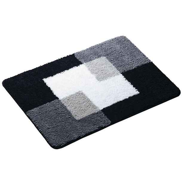 RIDDER - COINS předložka 60x90cm s protiskluzem, polyester, šedá 7103307