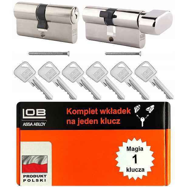 sada vložek Lob Ares Duo 30/40+G30/40 nikl