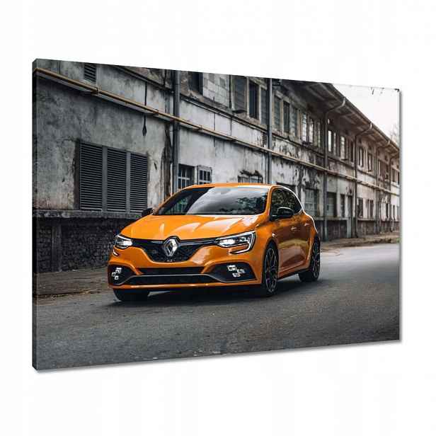 Obrazy 80x60 Oranžový Renault Auto