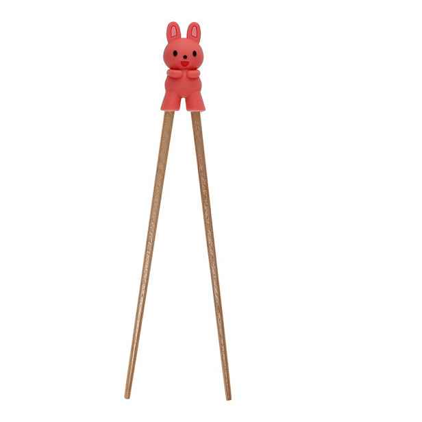 Dřevěné dětské učicí hůlky v přírodní barvě Bunny – Rex London