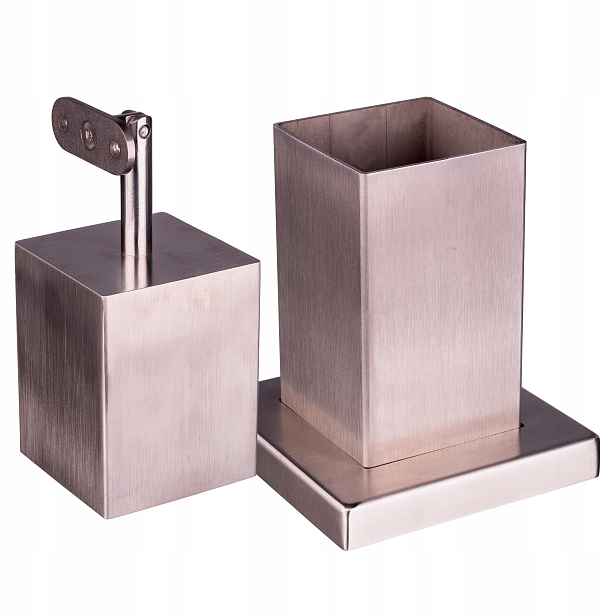 Kování Dřevěného Sloupku Inox 80x80