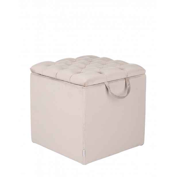 Taburet Vinci Square 45x45 Chesterfield