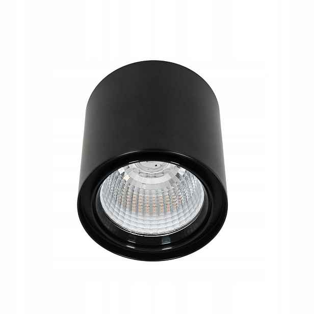 Led nástěnné svítidlo černá 40W teplá bílá 3000K Luna Italux