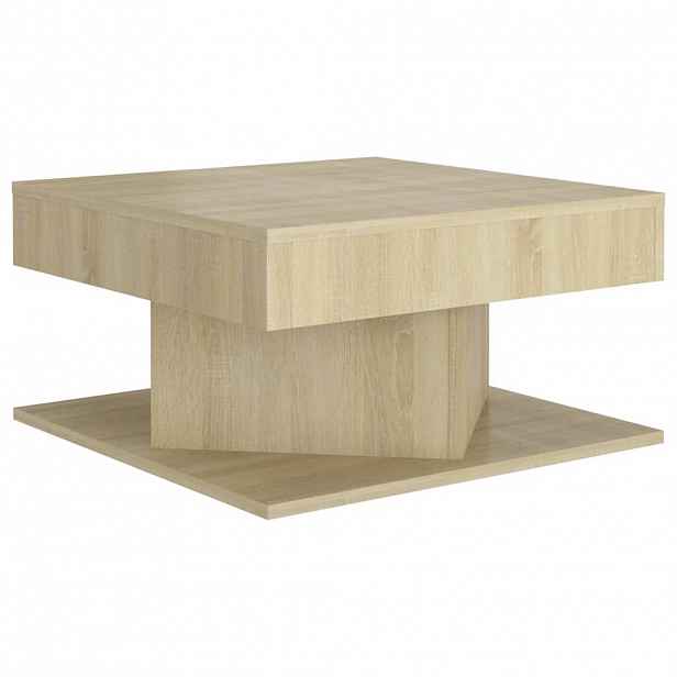 vidaXL Konferenční stolek dub sonoma 57 x 57 x 30 cm kompozitní dřevo