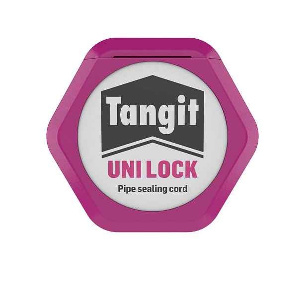 Eco produkty Tangit Uni-Lock 20 m těsnící vlákno pro vodu; plyn; topení a vzduch 2989009