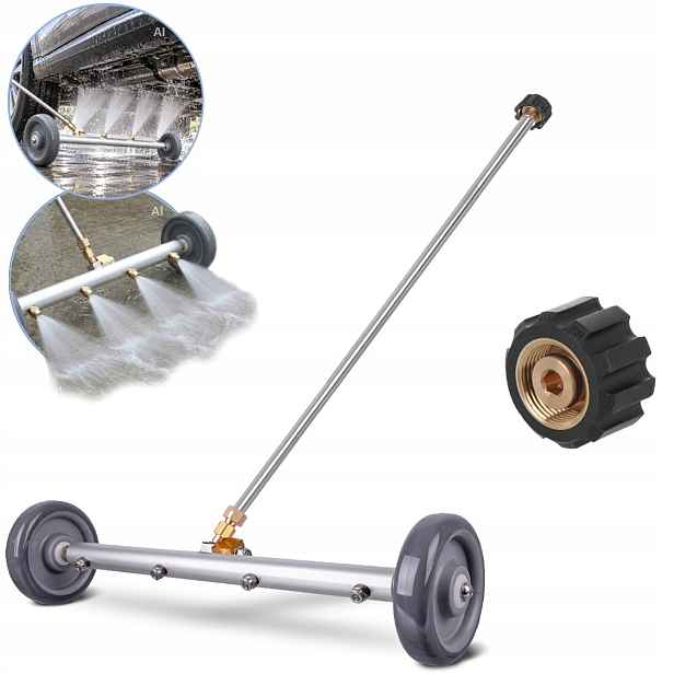 Lišta na splachování mycích kostek podvozků pro myčku Karcher Hd Hds M22x1,5
