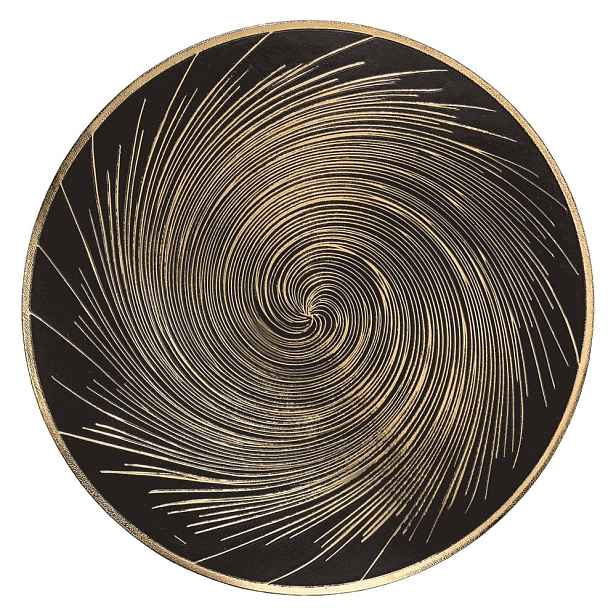 Plastové prostírání ø 38 cm Spirale – douceur d'intérieur