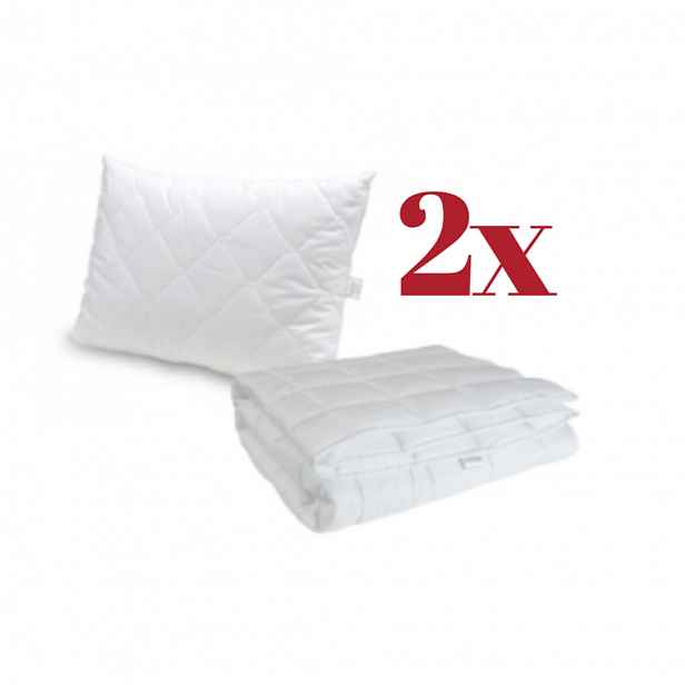 SET 2 polštářů a 2 zimních přikrývek