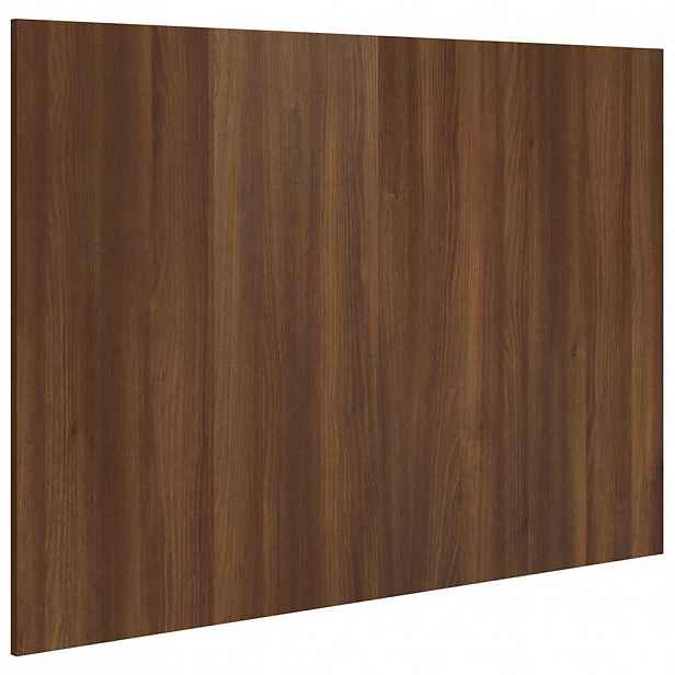 vidaXL Čelo postele hnědý dub 120 x 1,5 x 80 cm kompozitní dřevo
