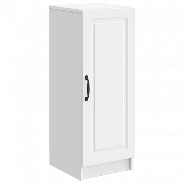 vidaXL Servírovací skříň Bílá 33 x 34,5 x 87 cm Kompozitní dřevo