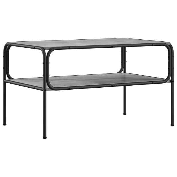 vidaXL Boční stůl Šedý Sonoma 100 x 50 x 46 cm Kompozitní dřevo
