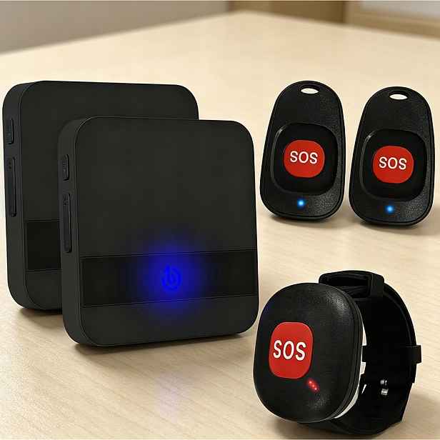 Alarm Pro Seniory Se Staršími Nemocemi, Tlačítko Přivolání Pomoci, NÁRAMEK3+2