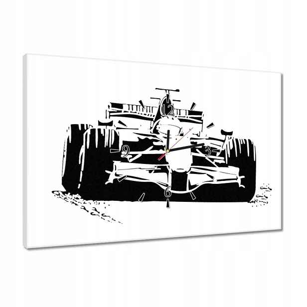 Hodiny 60x40 Formule Jeden F1 Formule
