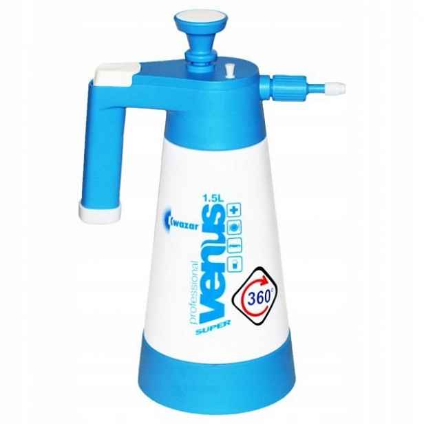 Ruční tlakový postřikovač Kwazar Venus Pro+ 1.5L 360 Viton pro chemii