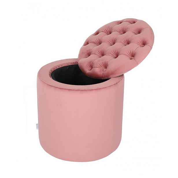 Taburet Vinci Round Chesterfield