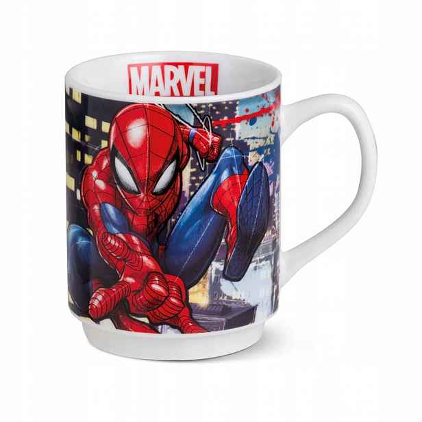 Marvel Hrnek 350 ml Spider-Man v kovové plechovce