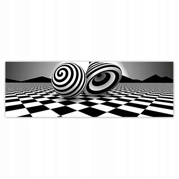 Plakáty 200x66 Abstrakce Geometrie