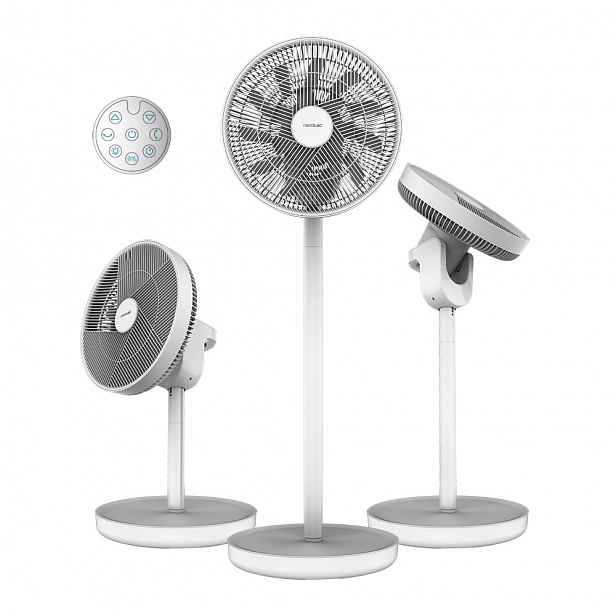 Bezdrátový ventilátor Cecotec EnergySilence 2600 Sunflower Portable