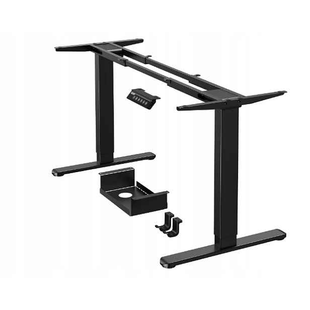 ErGear – Stojící rám k psacímu stolu s nastavitelnou výškou – 2 motory – 120 kg