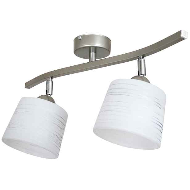 Lustr Závěsné stropní svítidlo Iga 2 skleněné stínítka, moderní Led lampy