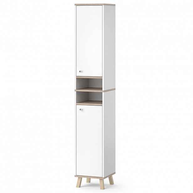 Vicco KOUPELNOVÁ SKŘÍŇKA Senyo Bílá 30 x 174 cm