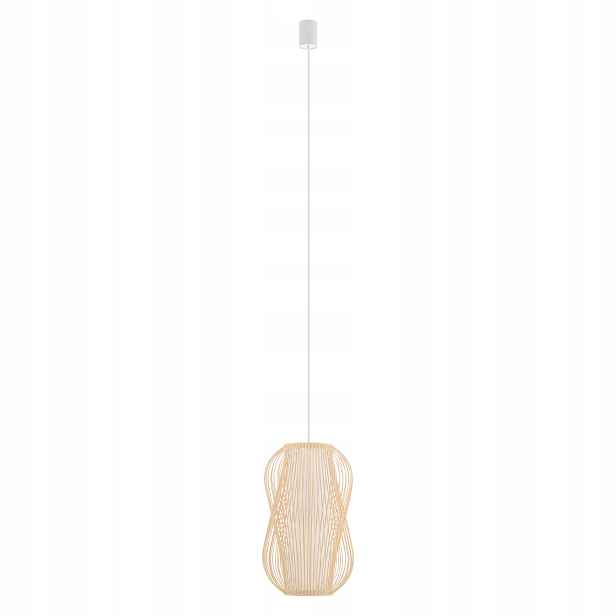 Závěsná bambusová lampa Nowodvorski Puket M 1xE27 25W IP20