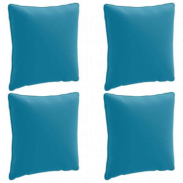 vidaXL 4-dílné zádové polstrování PUTTEN 4 pcs 100% polyester