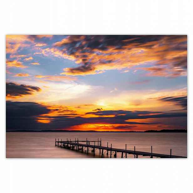 Fototapety flizelina 104x70 Západní jezero most