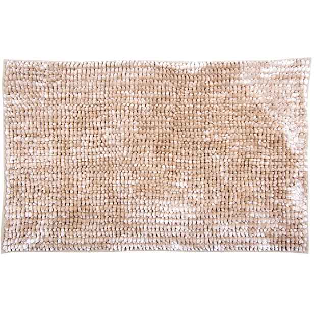 Koupelnová předložka CHENILLE VELVET béžová 40x60 cm, 50x80 cm, 60x90 cm Rozměr: 50x80 cm