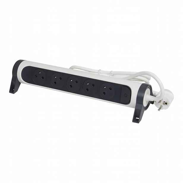 Prodlužovací Kabel otočný 5X2P+Z Legrand 049461 Bílý
