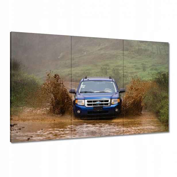 Obrazy 120x80 Modrý Ford Off-Road