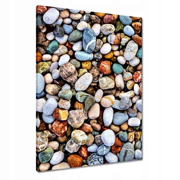 Obrazy 60x80 Barevné kameny Oblázek