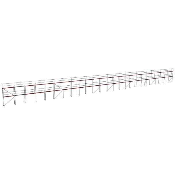 Sestava lešení Plettac PD70 480 m2