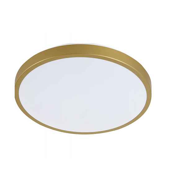 Stropní Svítidlo Led kulatý Stropní svítidlo zlatá 24W 40 cm Kern Goldlux/polux 4000K