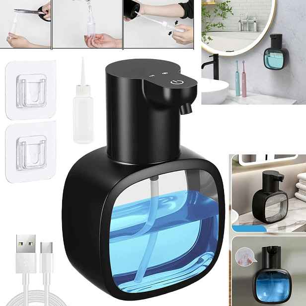 500 ML Dávkovač Tekutého Mýdla A Automatického Bezdotykového Senzoru Dávkovače