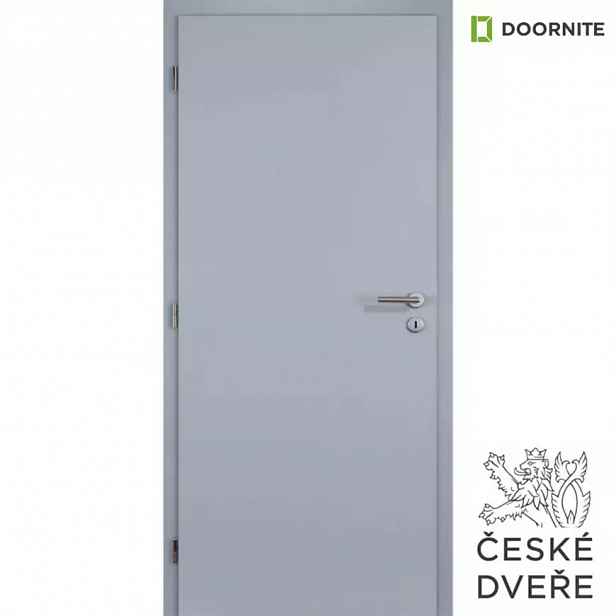 Protipožární Dveře Šedé CPL 80L Fab